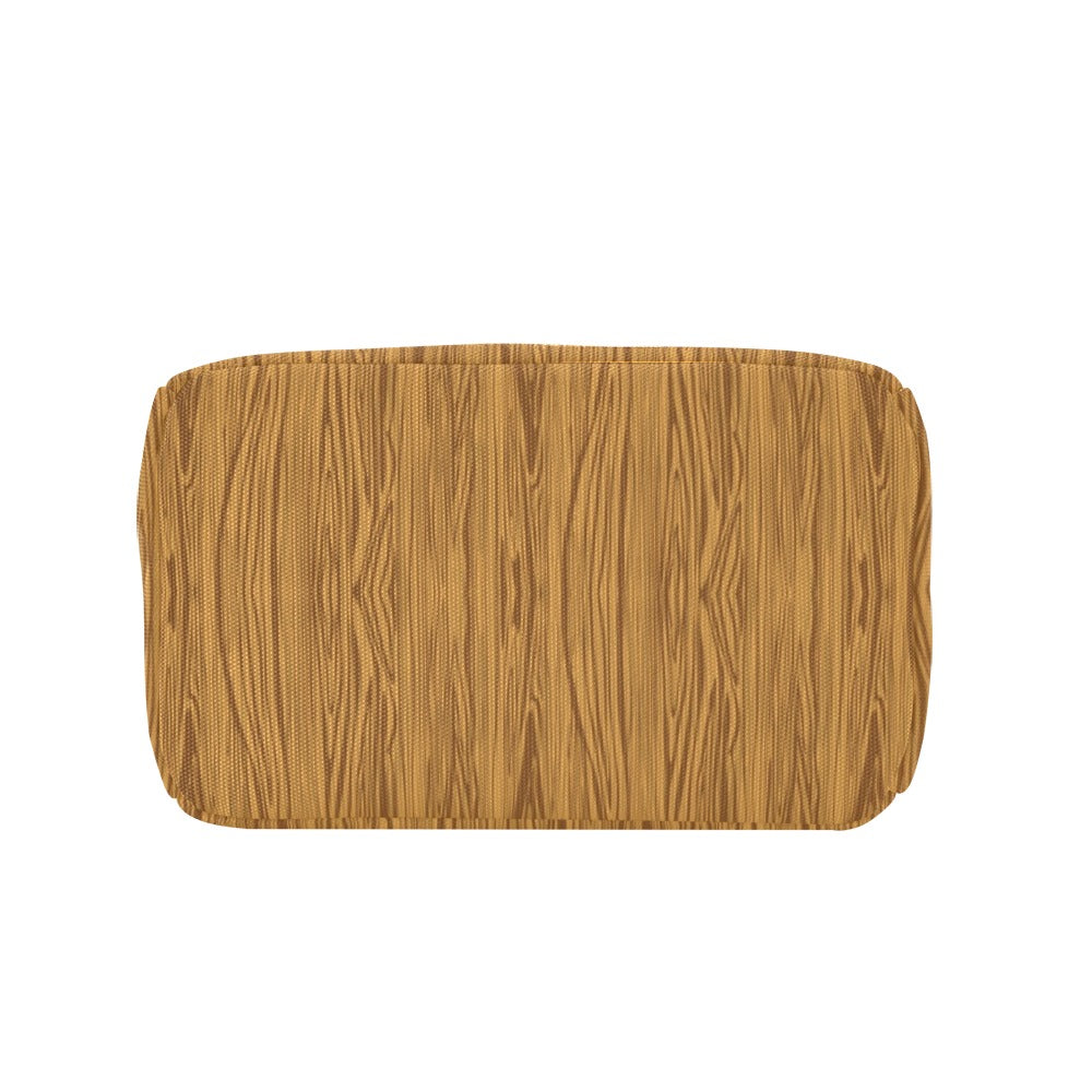 Wood Texture Print Design LKS301 Insulated Lunch Bag