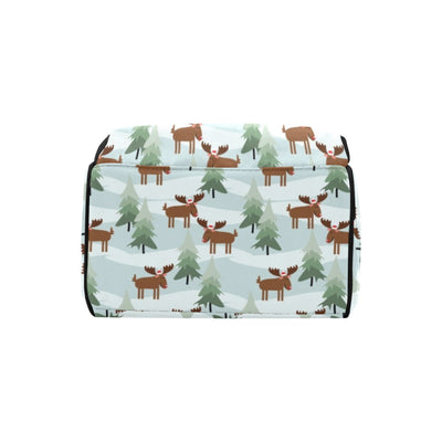 Moose Print Design LKS402 Diaper Bag Backpack