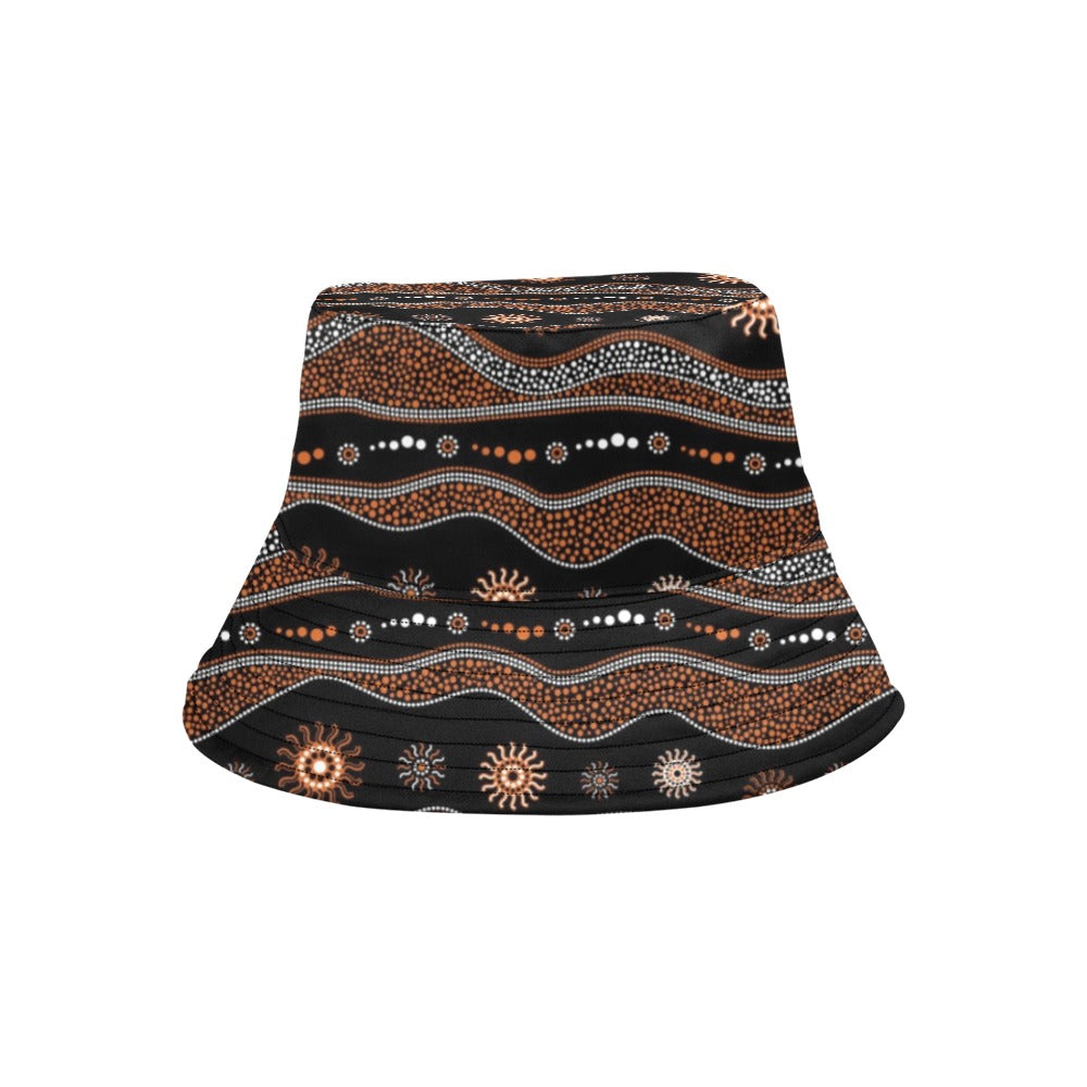 Aboriginal Print Design LKS404 Unisex Bucket Hat
