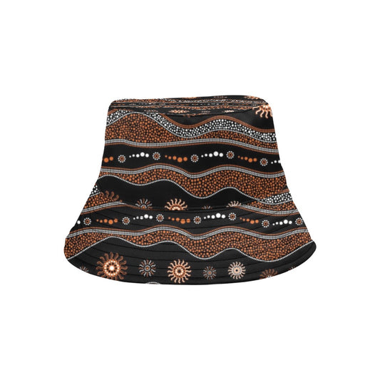 Aboriginal Print Design LKS404 Unisex Bucket Hat