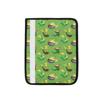 Shamrock Saint Patrick's Day Print Design LKS306 Car Seat Belt Cover