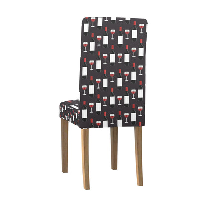 Wine Print Design LKS309 Dining Chair Slipcover