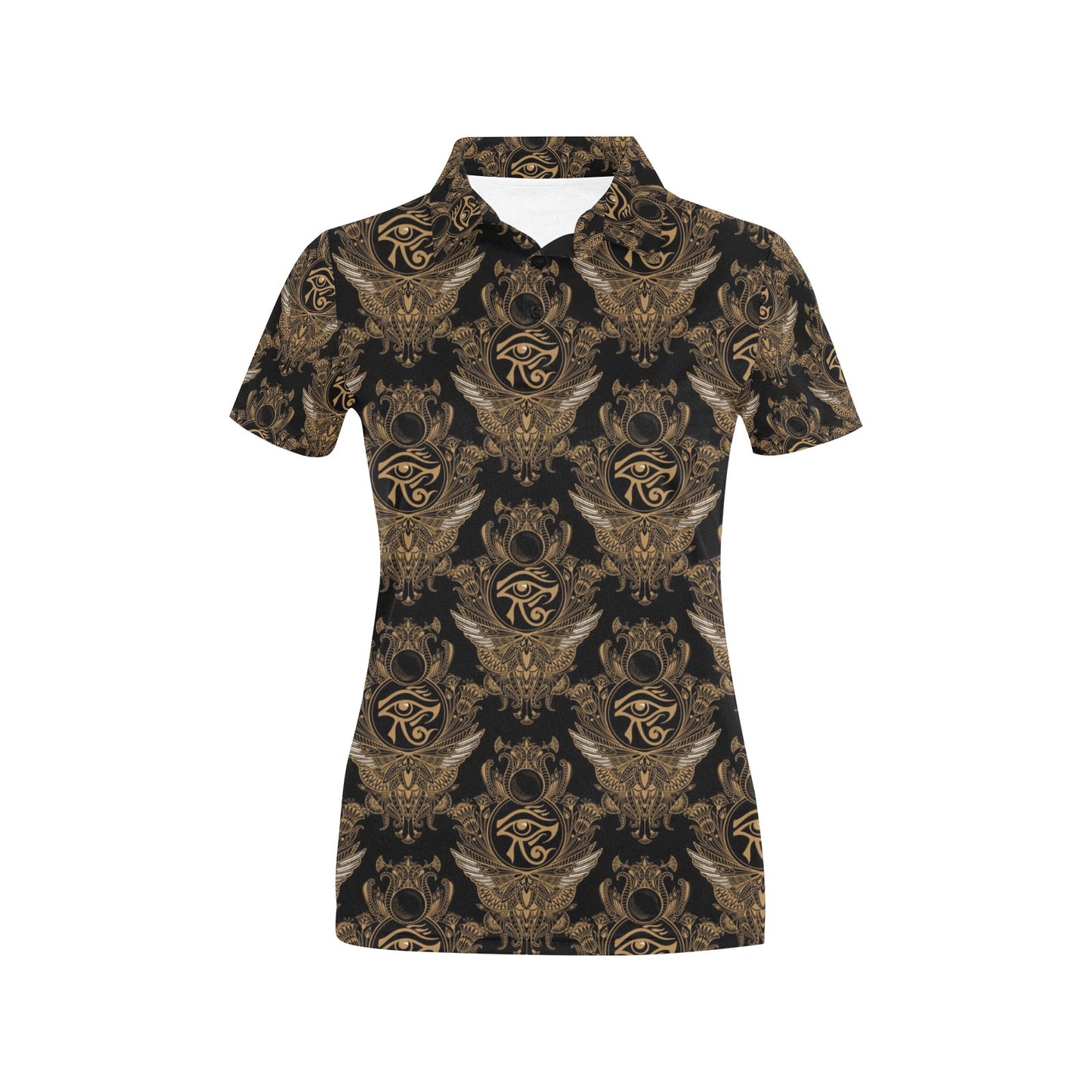 Eye of Horus Mandala Style Women's Polo Shirt