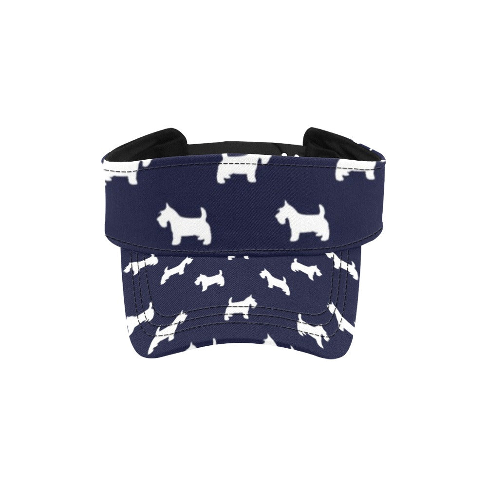 Scottish Terriers Print Design LKS3019 Unisex Sun Visor