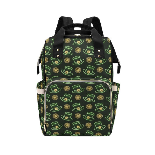 St Patricks Day Print Design LKS308 Diaper Bag Backpack