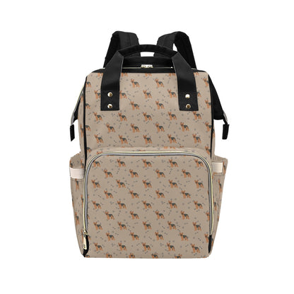 Yorkshire Terriers Print Design LKS305 Diaper Bag Backpack