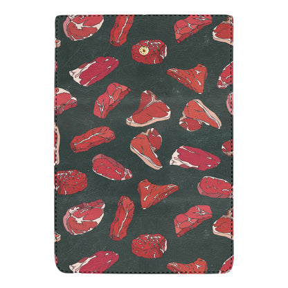 Meat Pattern Print Design 01 Women's Trifold Wallet