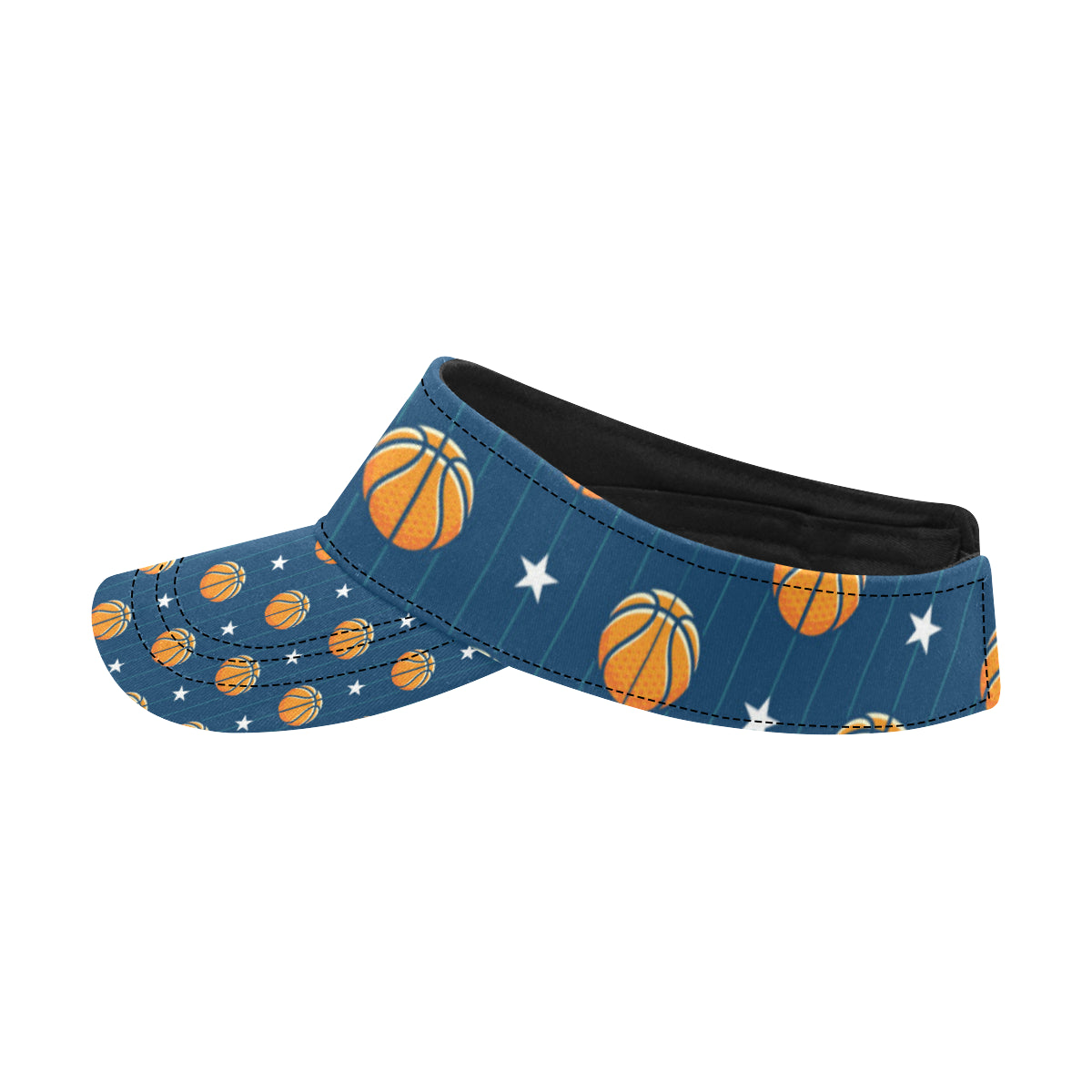 Basketball Star Print Pattern Unisex Sun Visor