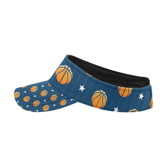 Basketball Star Print Pattern Unisex Sun Visor