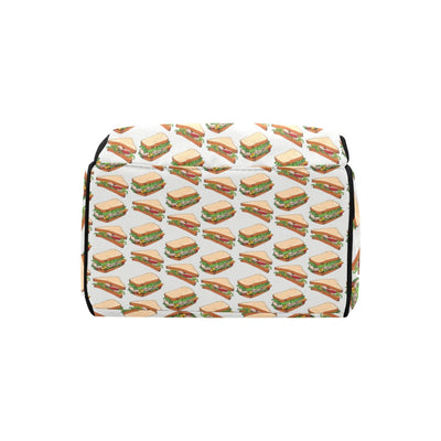 Sandwich Print Design LKS302 Diaper Bag Backpack