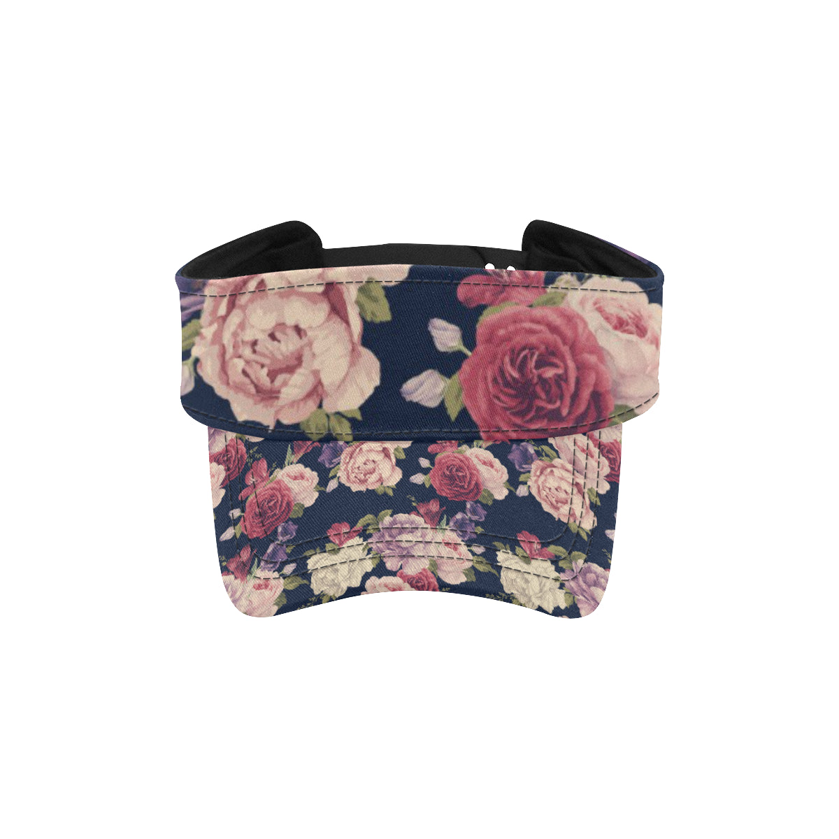 Peony Pattern Print Design PE03 Unisex Sun Visor