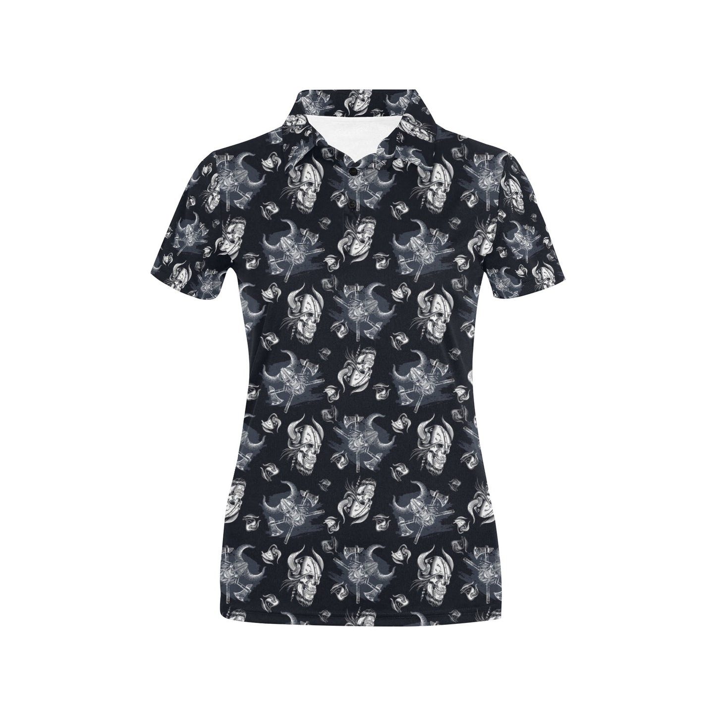 Vikings Print Design LKS304 Women's Polo Shirt