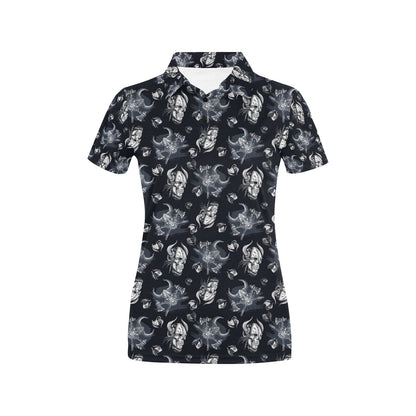 Vikings Print Design LKS304 Women's Polo Shirt