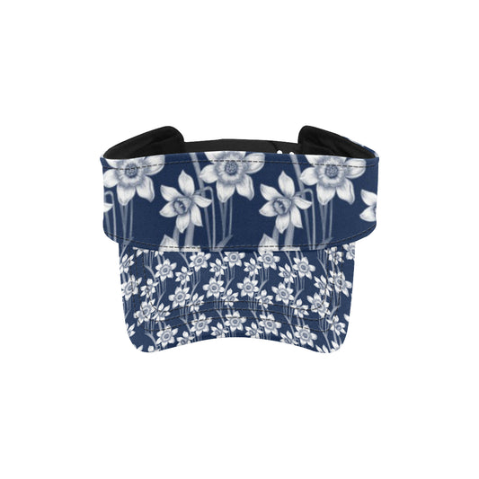 Daffodils Pattern Print Design DF09 Unisex Sun Visor