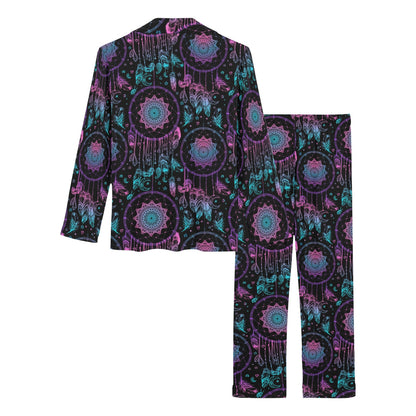 Dream catcher boho mandala Women's Long Pajama Set