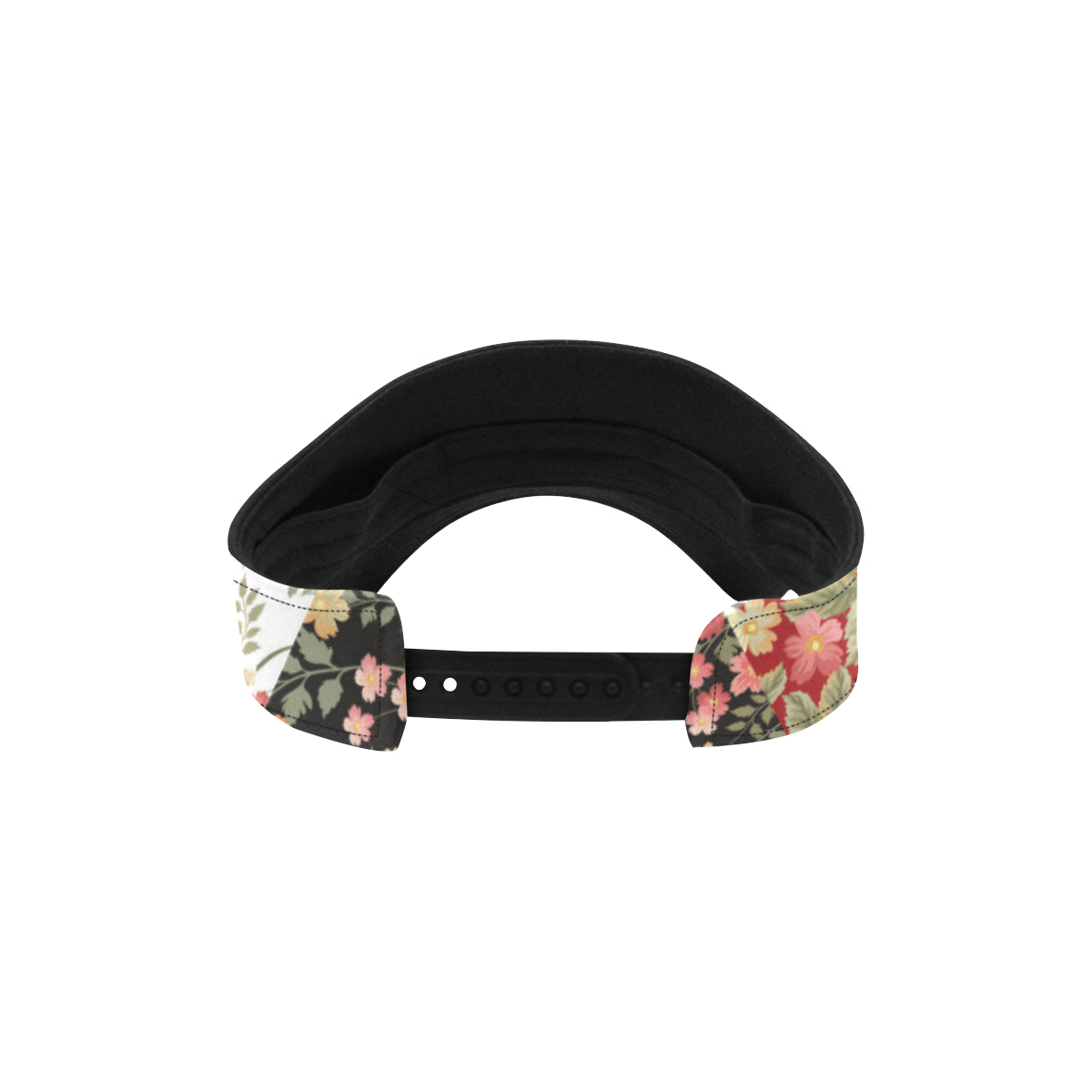 Patchwork Flower Pattern Print Design 03 Unisex Sun Visor