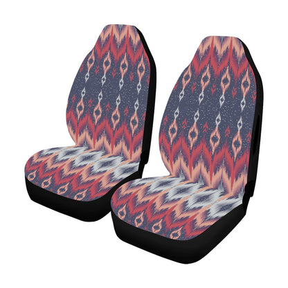 Ikat Print Design LKS401 Car Seat Covers