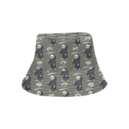 Skeleton Print Design LKS308 Unisex Bucket Hat