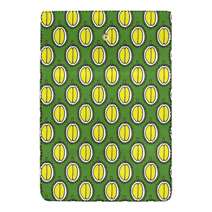 Durian Pattern Print Design DR01 Women's Trifold Wallet