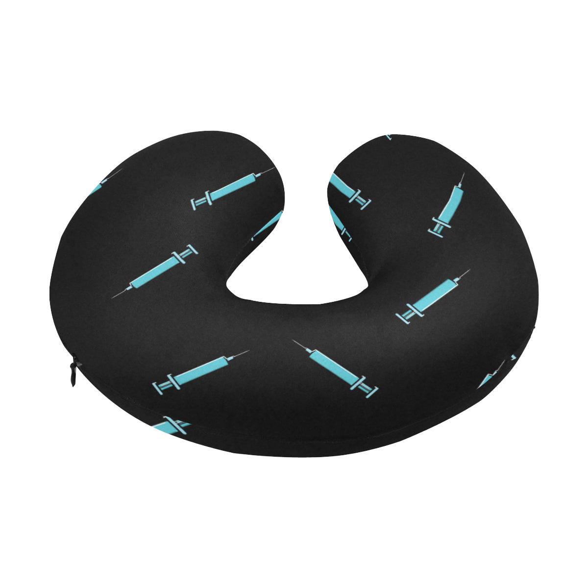 Phlebotomist Pattern Print Design A04 U-Shaped Travel Neck Pillow
