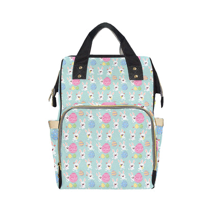 Easter Eggs Pattern Print Design RB014 Diaper Bag Backpack