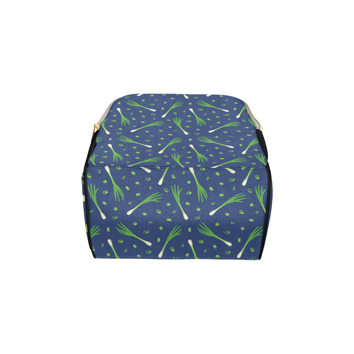 Leek Pattern Print Design 02 Diaper Bag Backpack