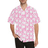 Rabbit Print Design LKS401 Men's Men's Hawaiian Shirt