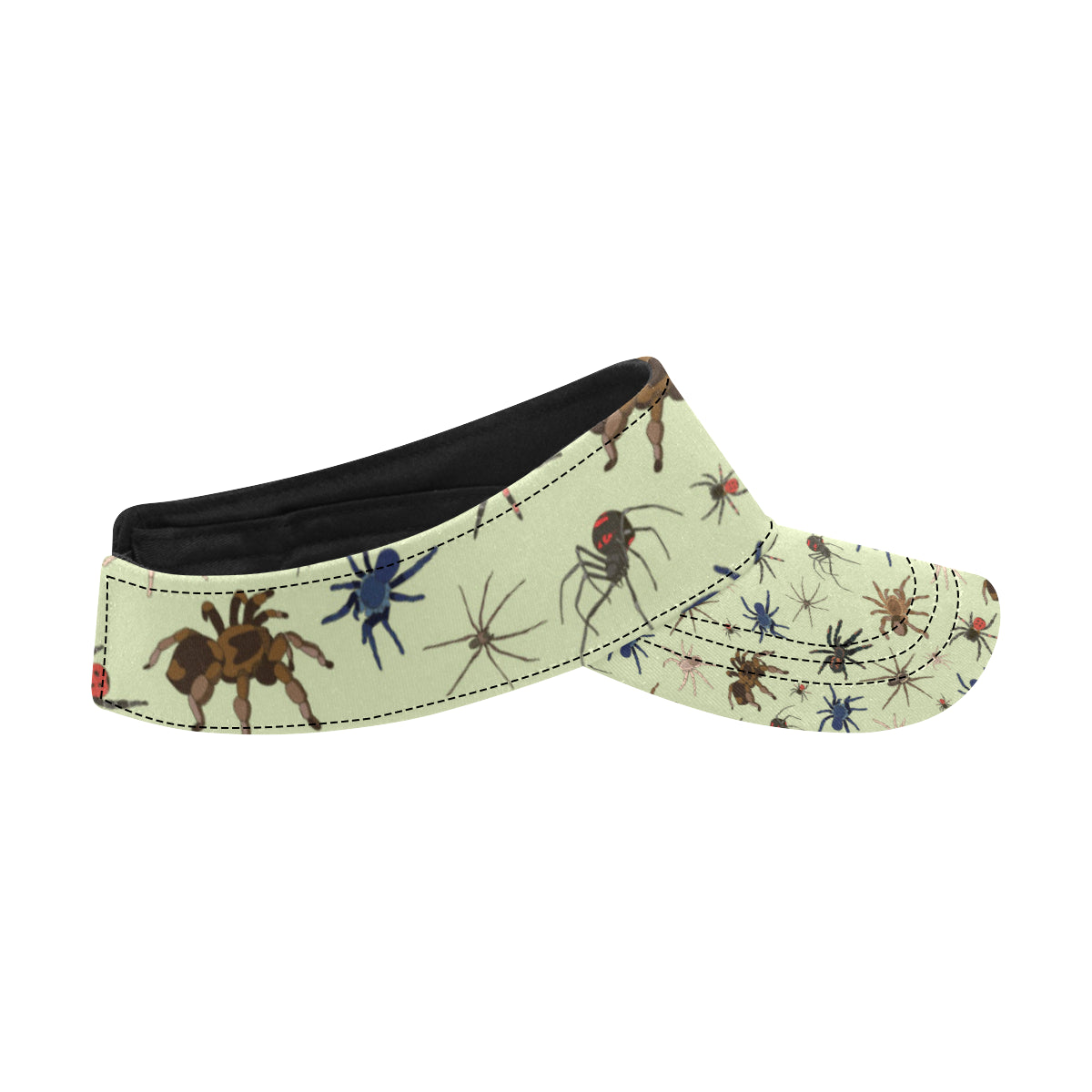 Tarantula Pattern Print Design 02 Unisex Sun Visor