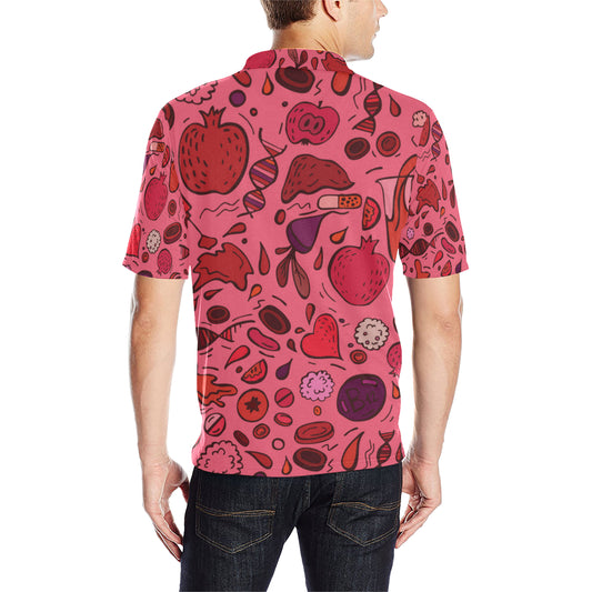 Phlebotomist Pattern Print Design A01 Men Polo Shirt