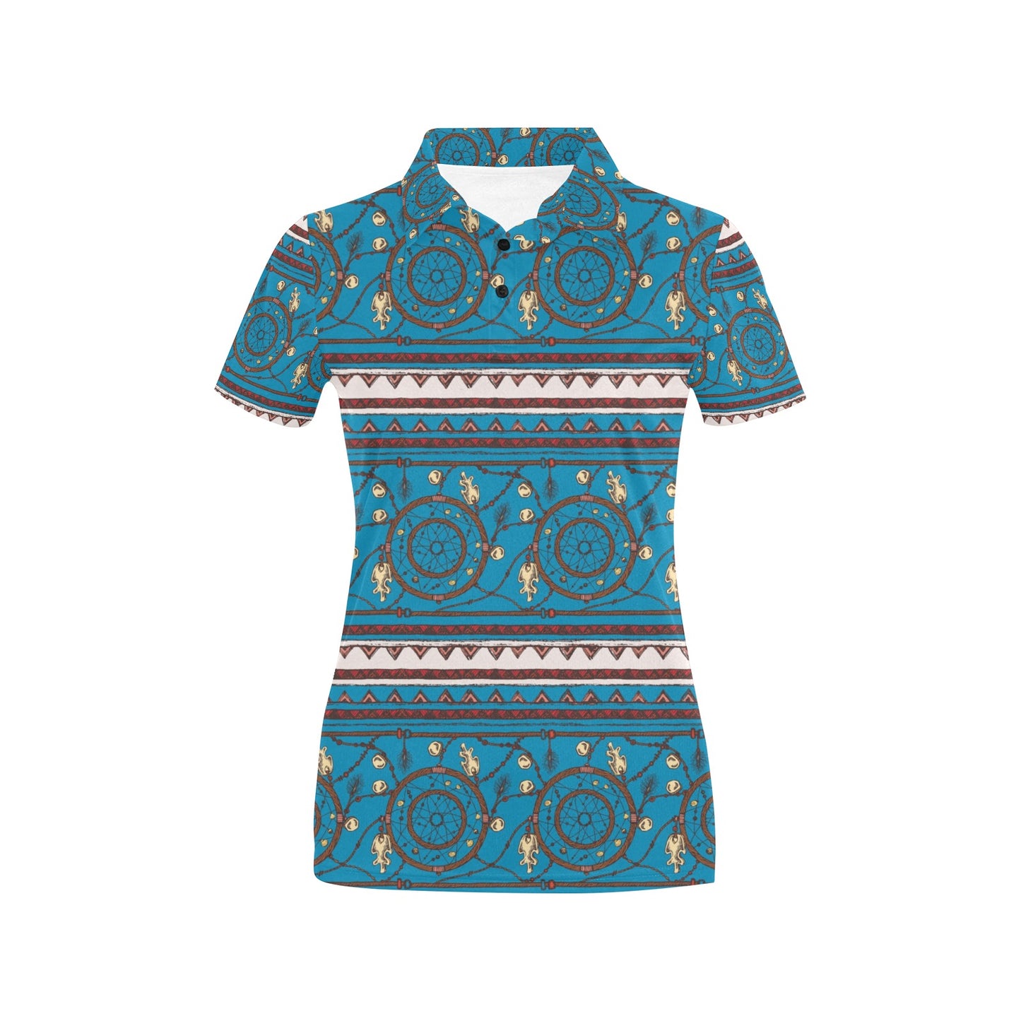 Dream catcher aztec Women's Polo Shirt
