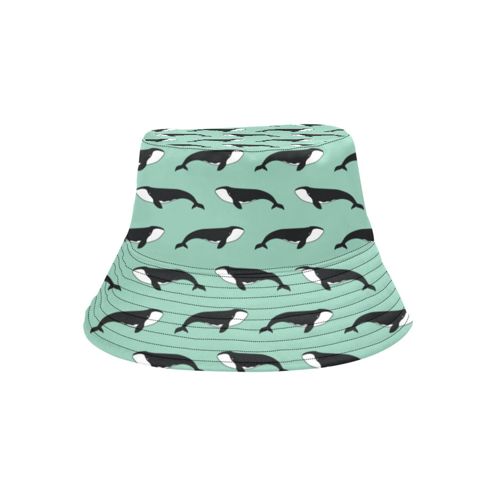 Whale Print Design LKS307 Unisex Bucket Hat