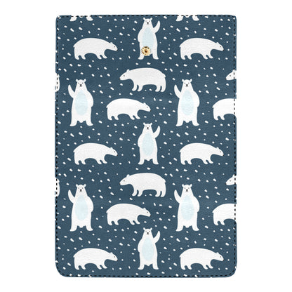 Polar Bear Pattern Print Design A02 Women's Trifold Wallet