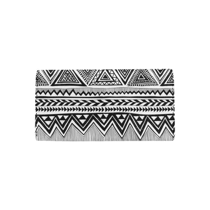 Draw Tribal Aztec Women's Trifold Wallet
