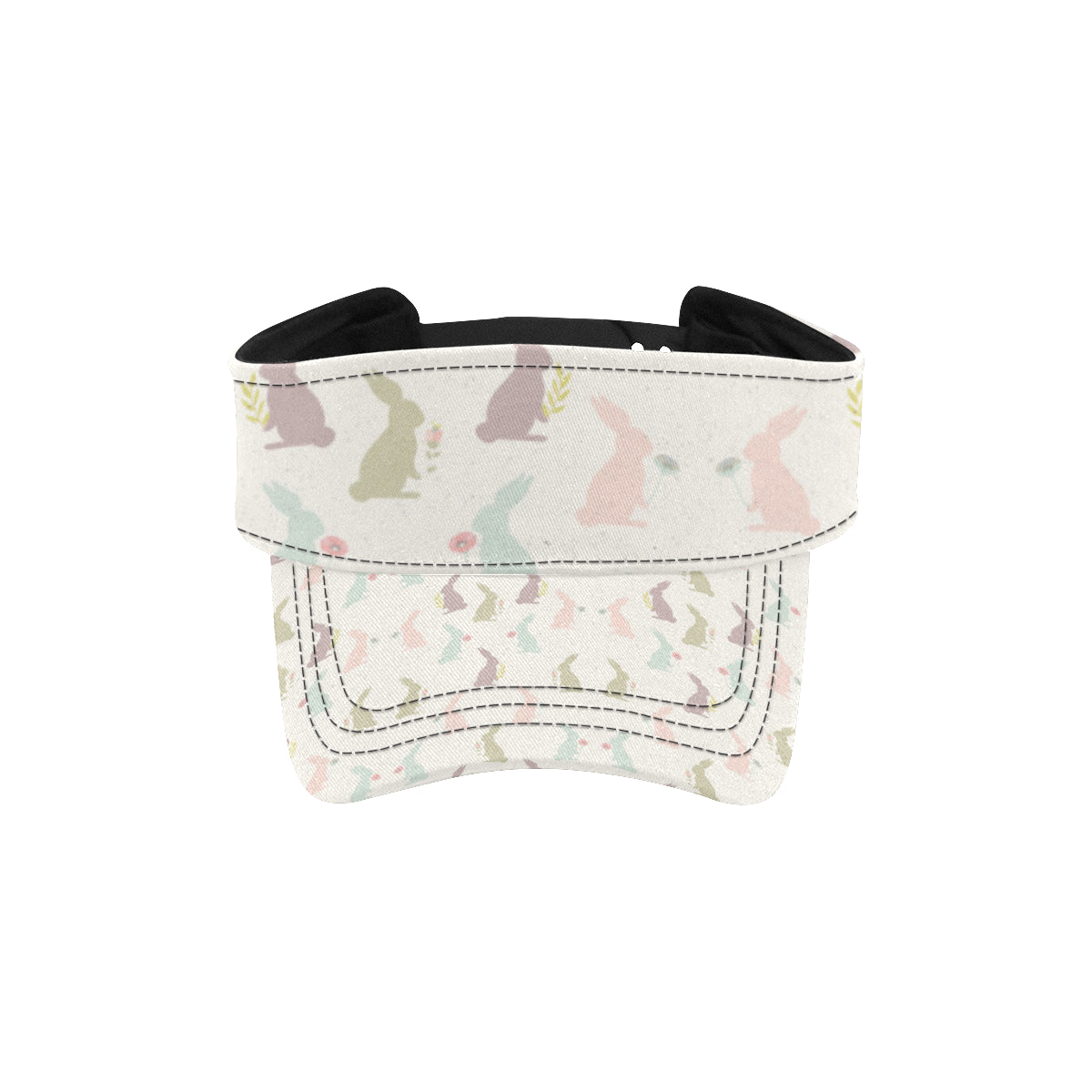 Bunny Pattern Print Design 05 Unisex Sun Visor