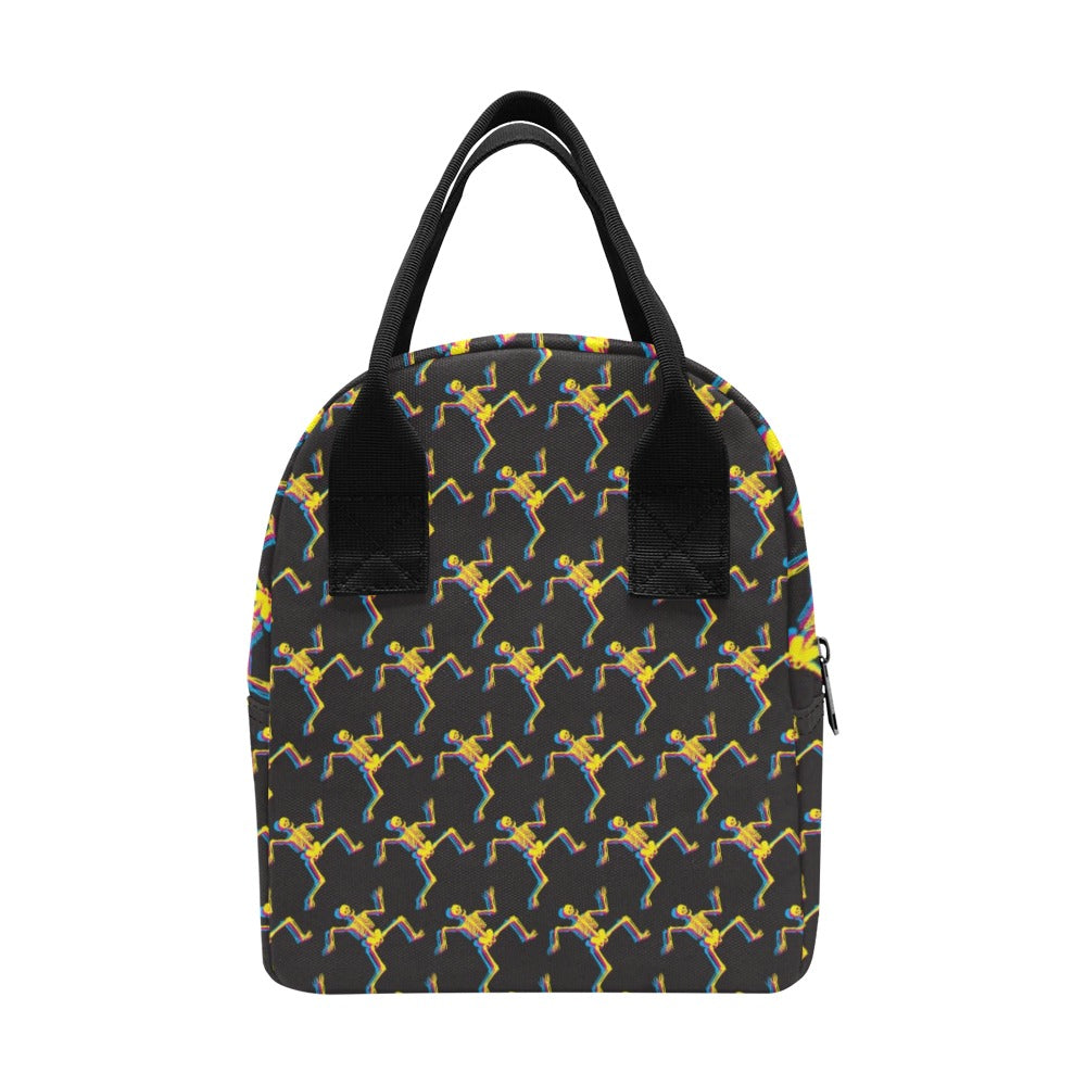 Skeleton Skeleton 3D Print Design LKS301 Insulated Lunch Bag