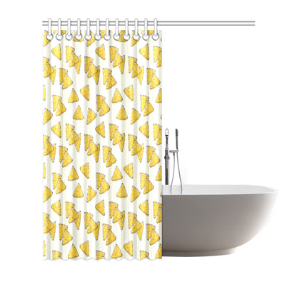 Nachos Pattern Print Design A01 Shower Curtain