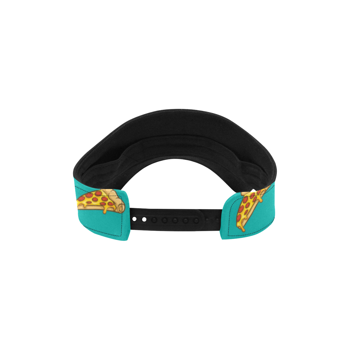 Pizza Pattern Print Design A03 Unisex Sun Visor