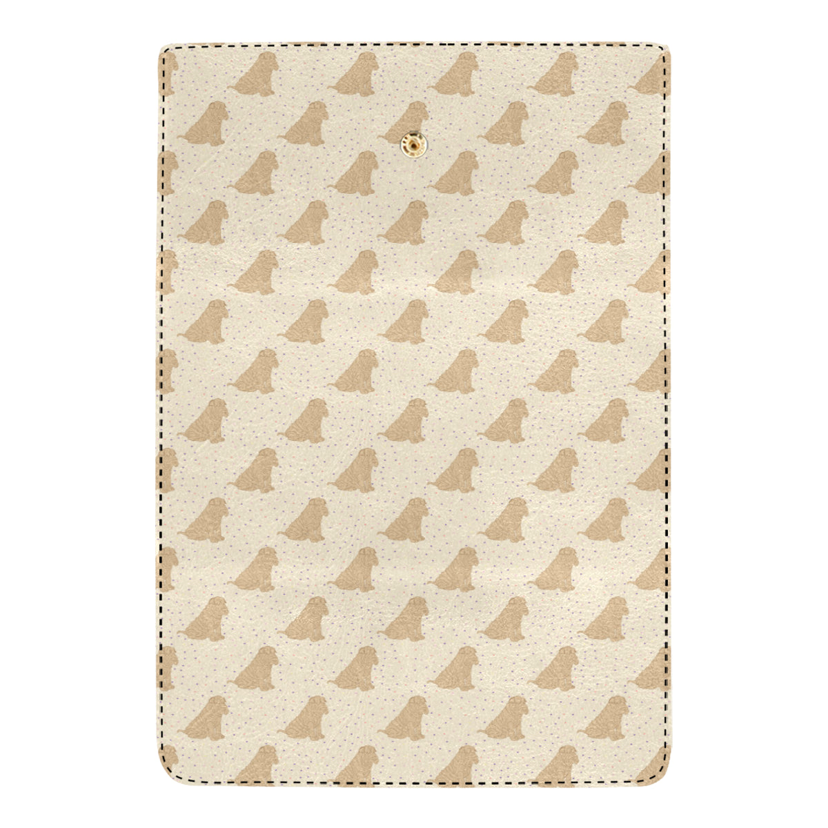 Chinese Shar Pei Pattern Print Design 01 Women's Trifold Wallet