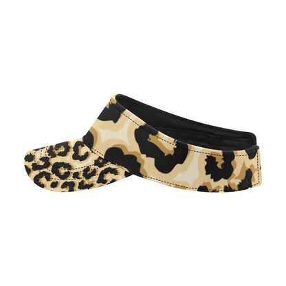Jaguar Skin Pattern Print Design 02 Unisex Sun Visor