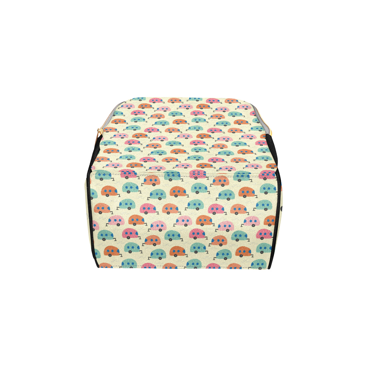 Camper Pattern Print Design 06 Diaper Bag Backpack