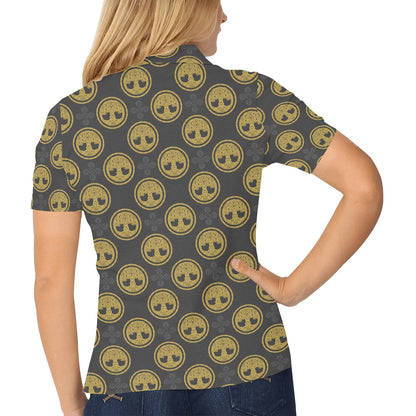 Celtic Tree of Life Design Women's Polo Shirt