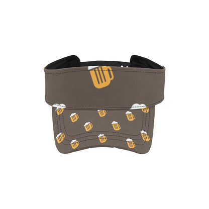Beer Pattern Print Design 01 Unisex Sun Visor