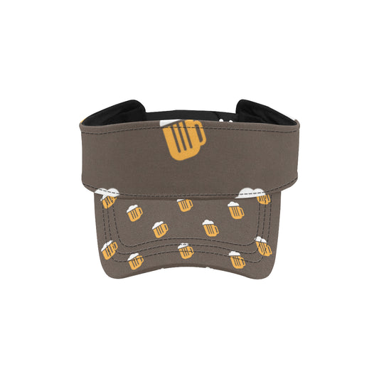 Beer Pattern Print Design 01 Unisex Sun Visor