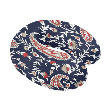 Paisley Pattern Print Design A05 U-Shaped Travel Neck Pillow