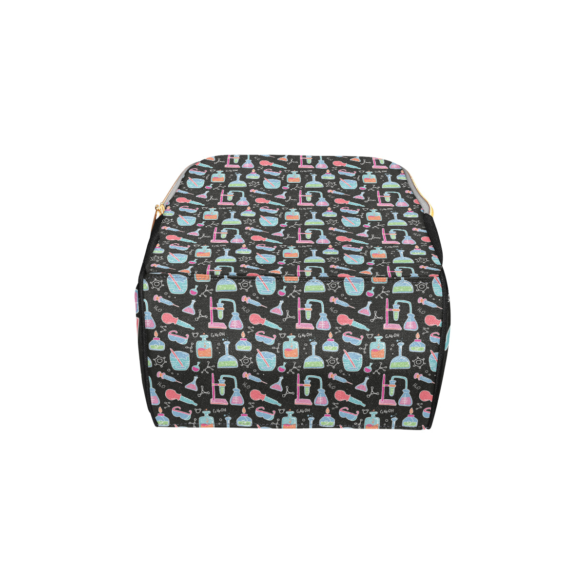 Chemical Pattern Print Design 06 Diaper Bag Backpack
