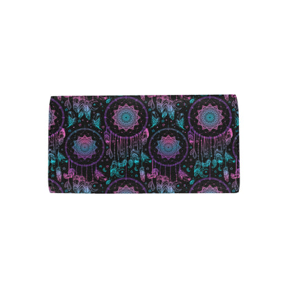 Dream catcher boho mandala Women's Trifold Wallet