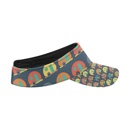 Camper Pattern Print Design 02 Unisex Sun Visor