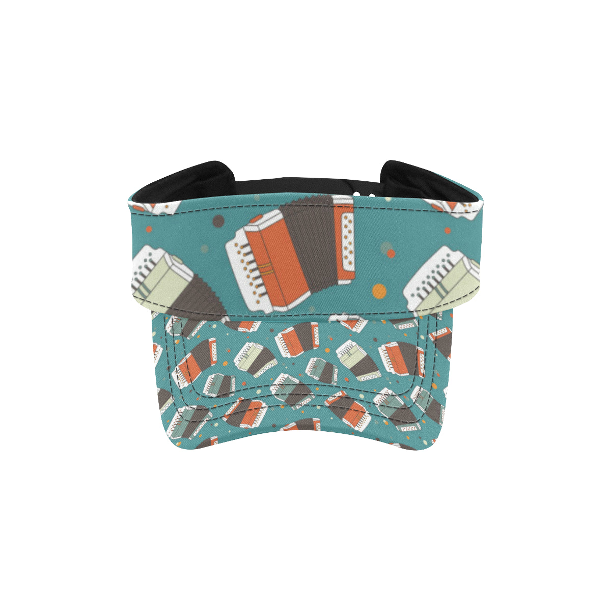 Accordion Pattern Print Design 02 Unisex Sun Visor