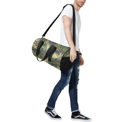 Military Camouflage Pattern Print Design 01 Duffel Bag