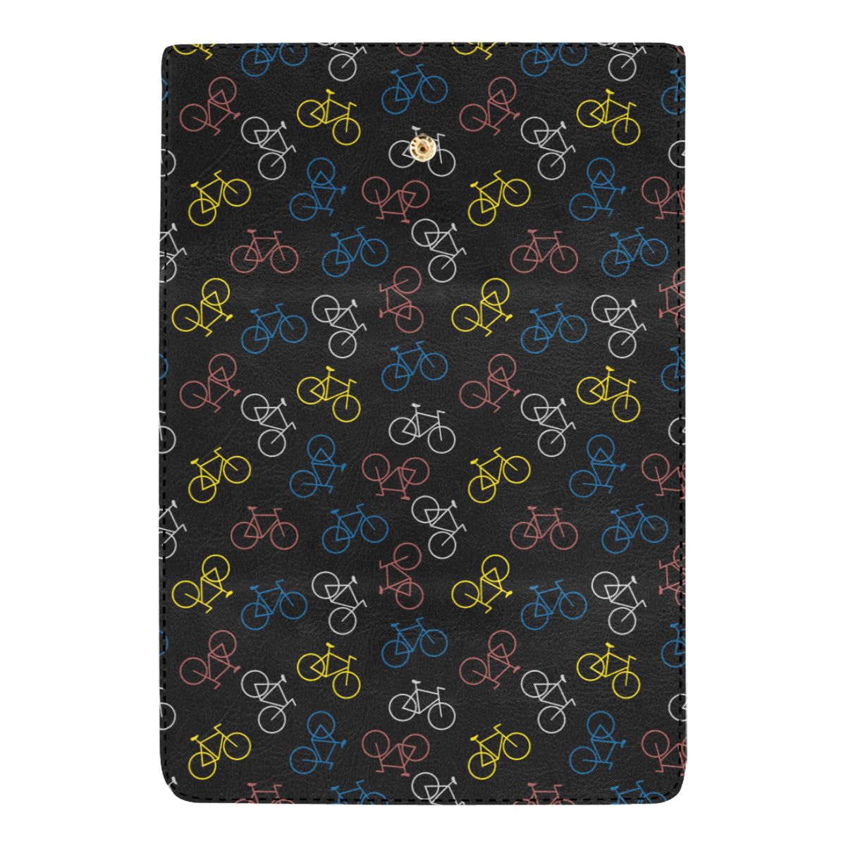 Bicycle Pattern Print Design 03 Women's Trifold Wallet